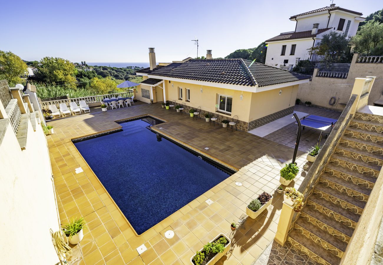 Villa en Sant Cebrià de Vallalta - HomeHolidaysRentals Aube - Costa Barcelona