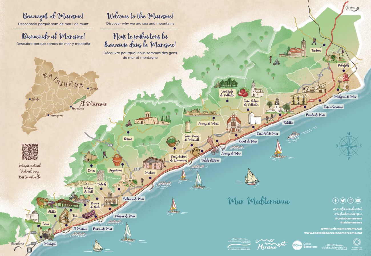 Apartamento en Calella - HomeHolidaysRentals Amy - Costa Barcelona
